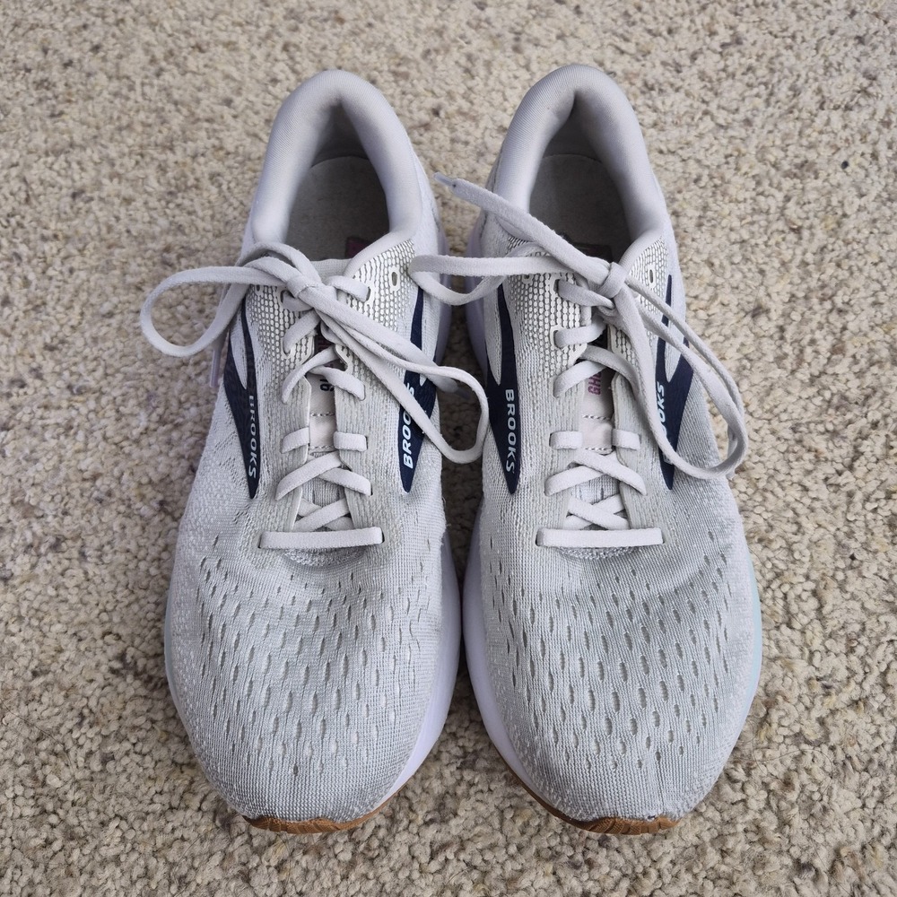 Brooks Ghost 16 Shoes Women's Size 11 Wide D Gray Sneaker Running 1204071D175